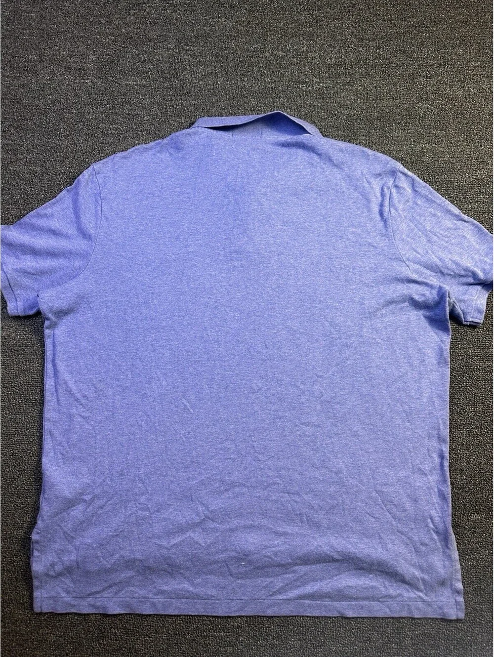Polo Ralph Lauren Polo Shirt Mens XXL Blue Pima Blue Pony